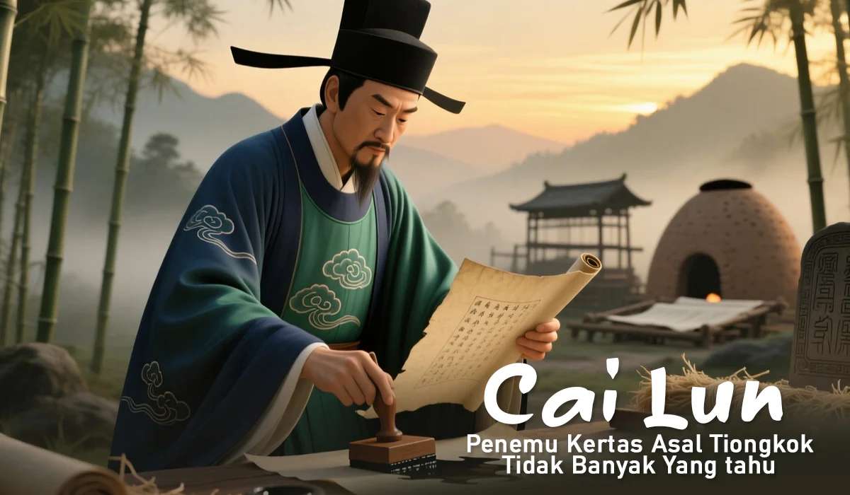 kisah cai lun penemu kertas